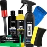 Kit Detalhamento Automotivo Essencial Karbox: Lava Autos, Pretinho, Carnaúba Spray e Mais!
