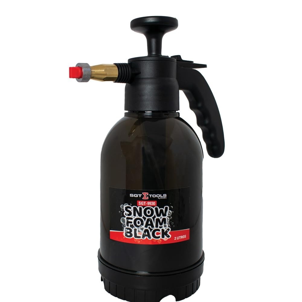 Snow Foam Manual Black 2L: Limpeza Profunda e Espuma Rica para seu Carro