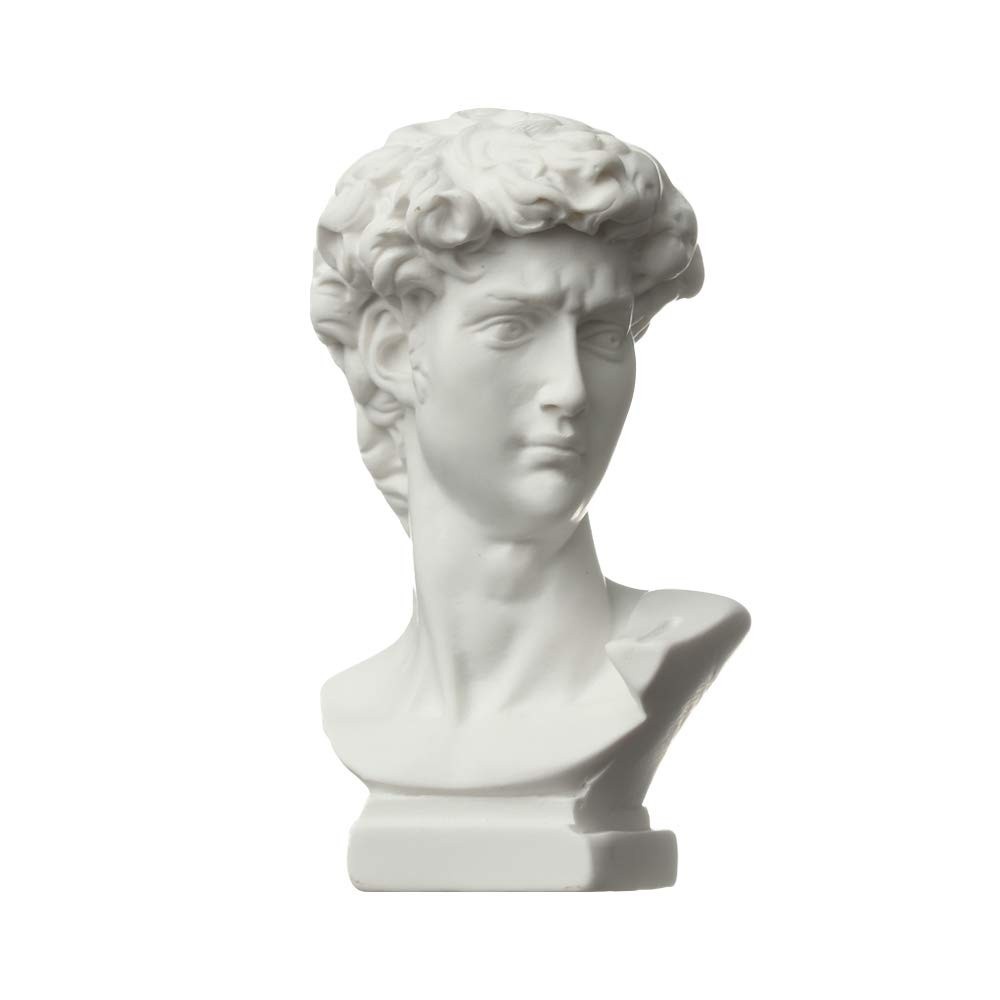 Miniatura de Escultura em Resina - Decoração Elegante para Casa e Escritório