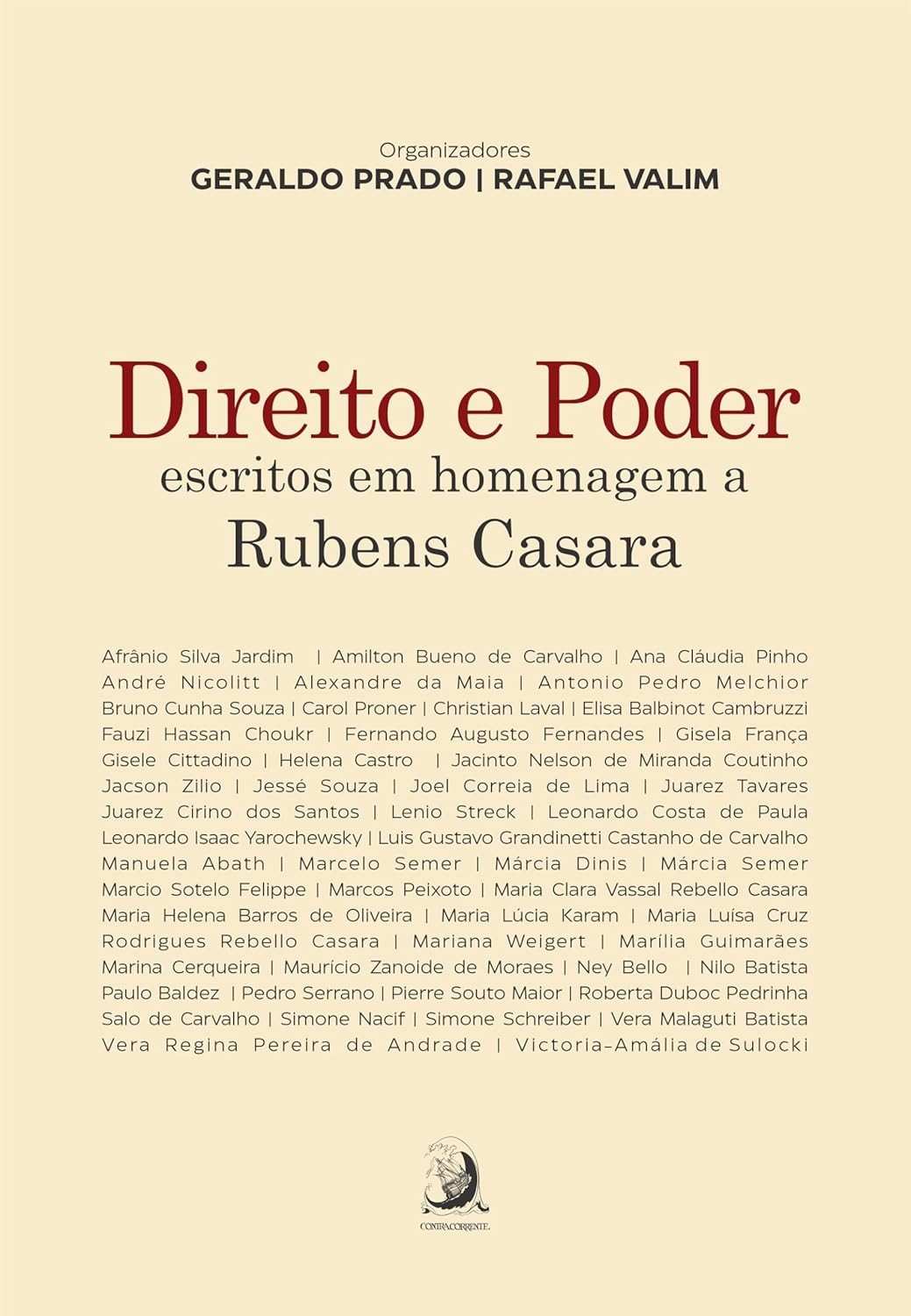 Direito e Poder: Homenagem Essencial a Rubens Casara | Obra Coletiva