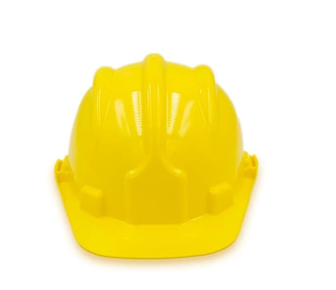 Capacete de Segurança PLT com Aba Frontal: Proteção EPI Certificada Inmetro em 6 Cores Vibrantes