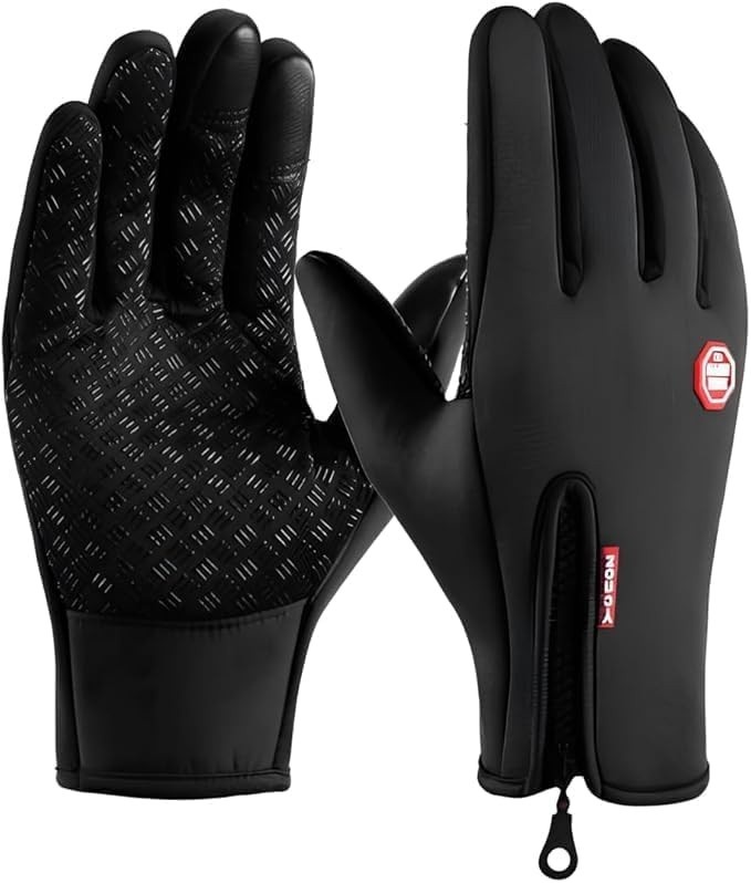Luvas Térmicas Touch Screen Semi-Impermeáveis: Proteção e Conforto para Motoqueiros e Ciclistas