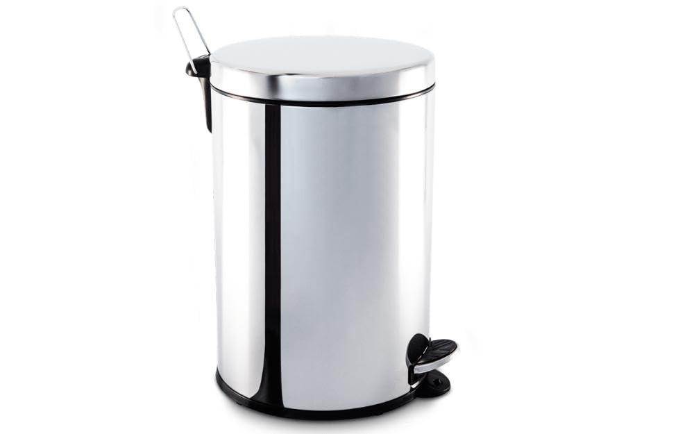 Lixeira Inox com Pedal 20L Brinox Decorline - Praticidade e Estilo para sua Casa