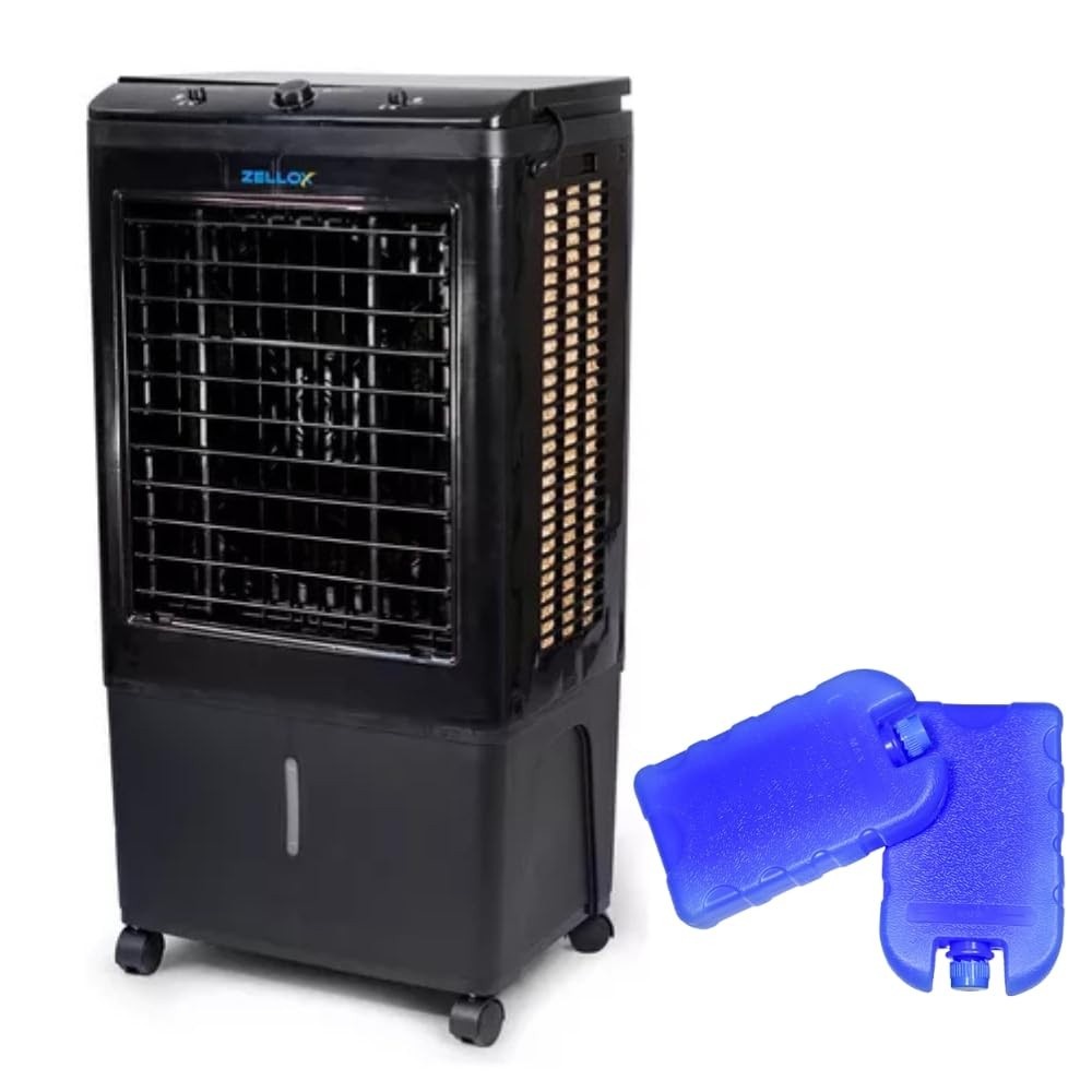 Climatizador de Ar Evaporativo Zellox ZLX-45 45L - Refresque seu Ambiente com Tecnologia Avançada