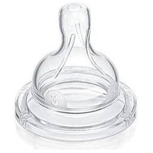 Bico Mamadeira Clássica Número 3 - Philips Avent com Sistema Anticólica