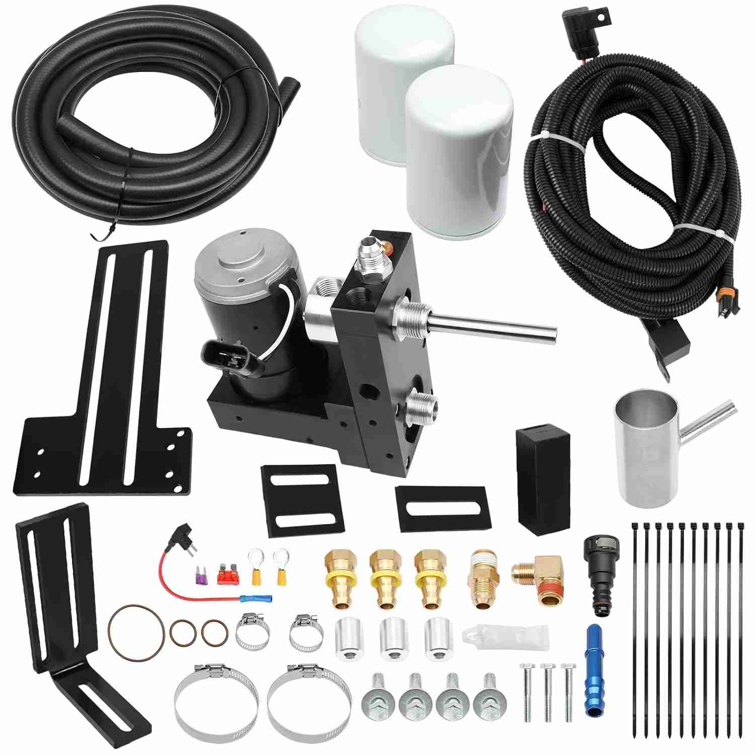 Sistema Bomba Elevação Combustível Diesel 100GPH para Chevrolet Silverado 2500/3500 e GMC Sierra 2500/3500 - TSC10100G