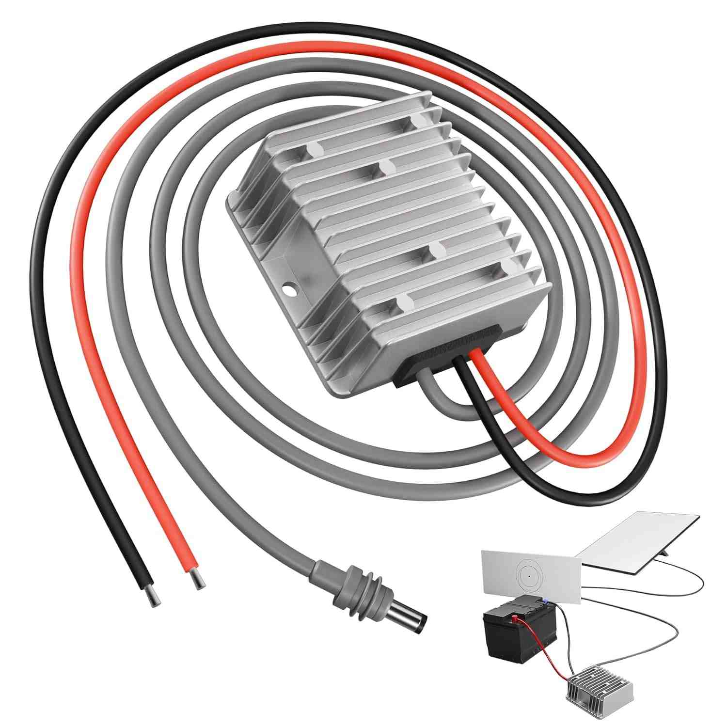 Conversor Starlink Gen 3 RVMARINEPAT: Energia 12V/24V para 57V 4.5A - Conectividade Ininterrupta