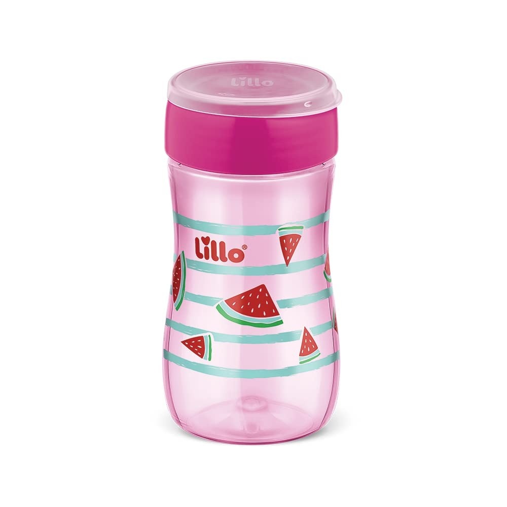 Copo 360º Evolution 300ml Rosa - Transição Segura e Confortável para Bebês a Partir de 8 Meses