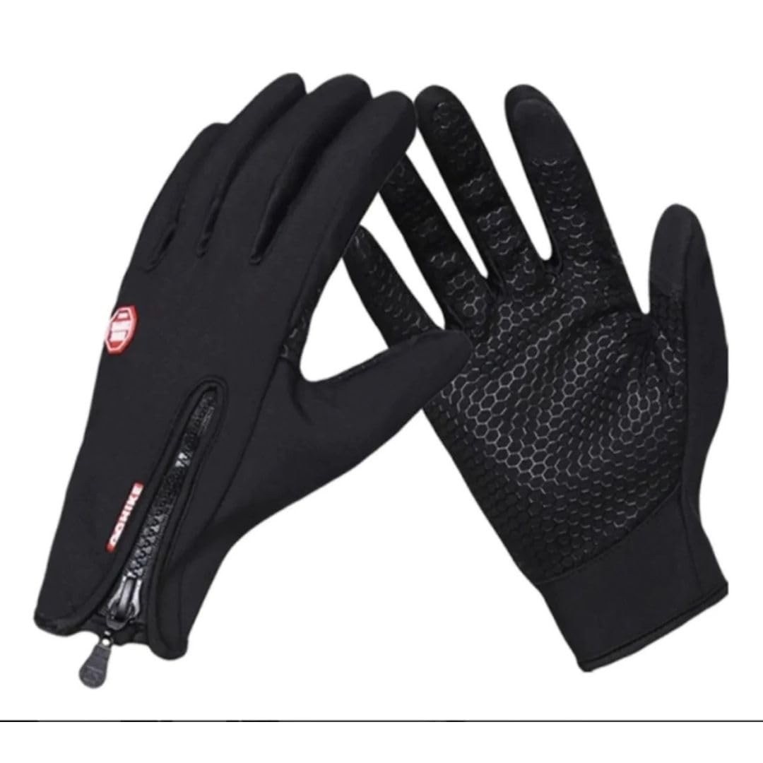Luva Térmica Moto Impermeável: Conforto e Proteção para Motoqueiros e Ciclistas | Touch Screen e Antiderrapante