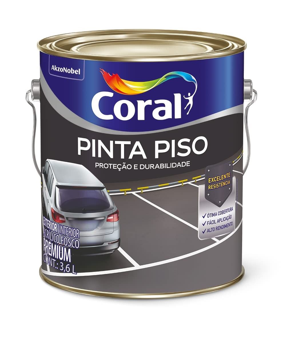 PINTA PISO AZUL 3,6L - CORAL
