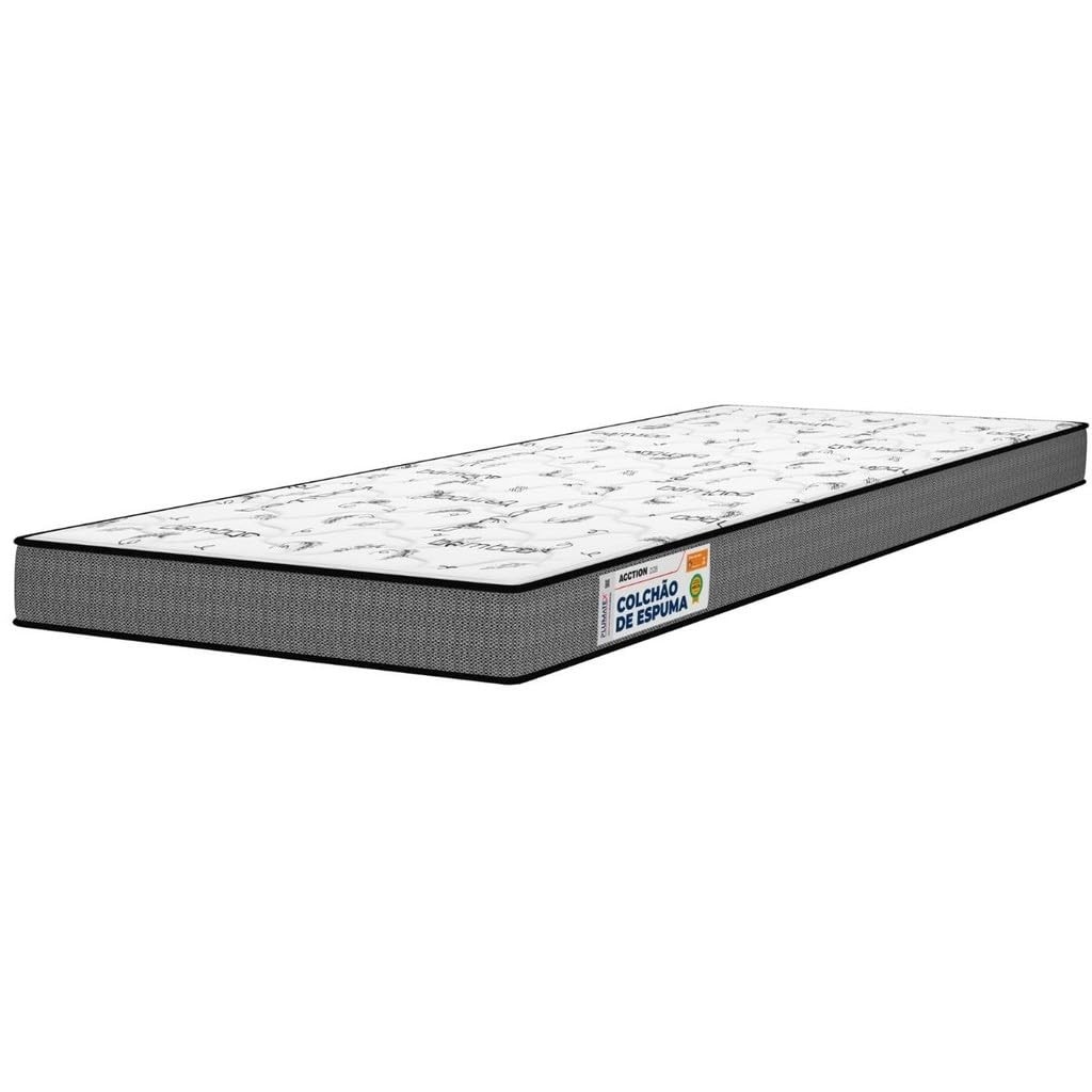 Colchão de Solteiro Plumatex D20 1,88x78x12 cm com Proteção Antialérgica