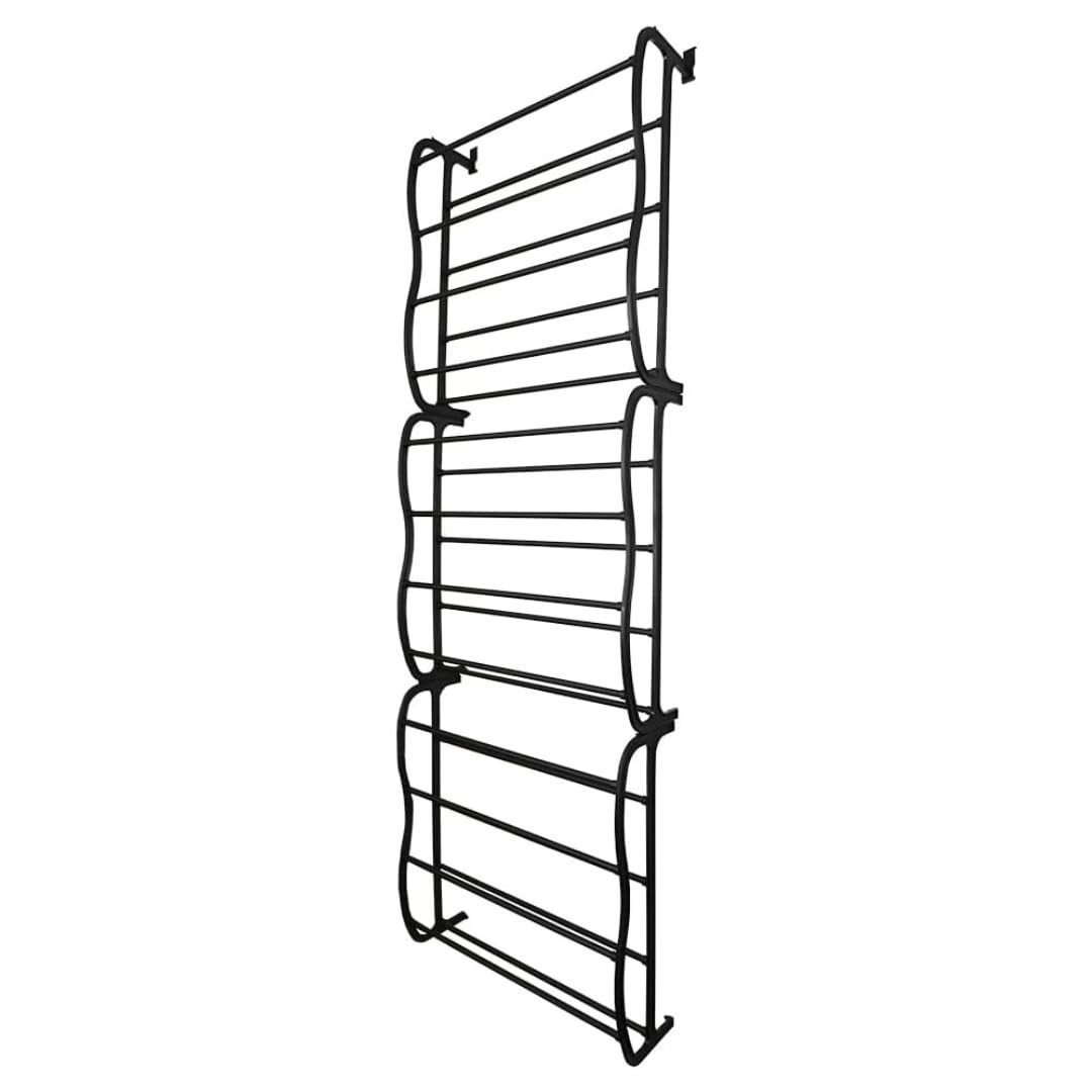 Sapateira Vertical de Parede e Porta para 36 Pares - Design Moderno e Organização Inteligente