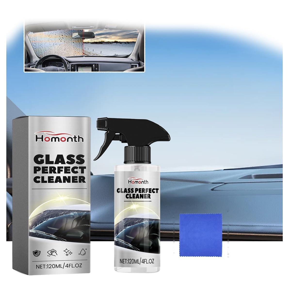 Limpador de Vidro Spray Automotivo e Doméstico - Fórmula Sem Amônia e Sem Resíduos