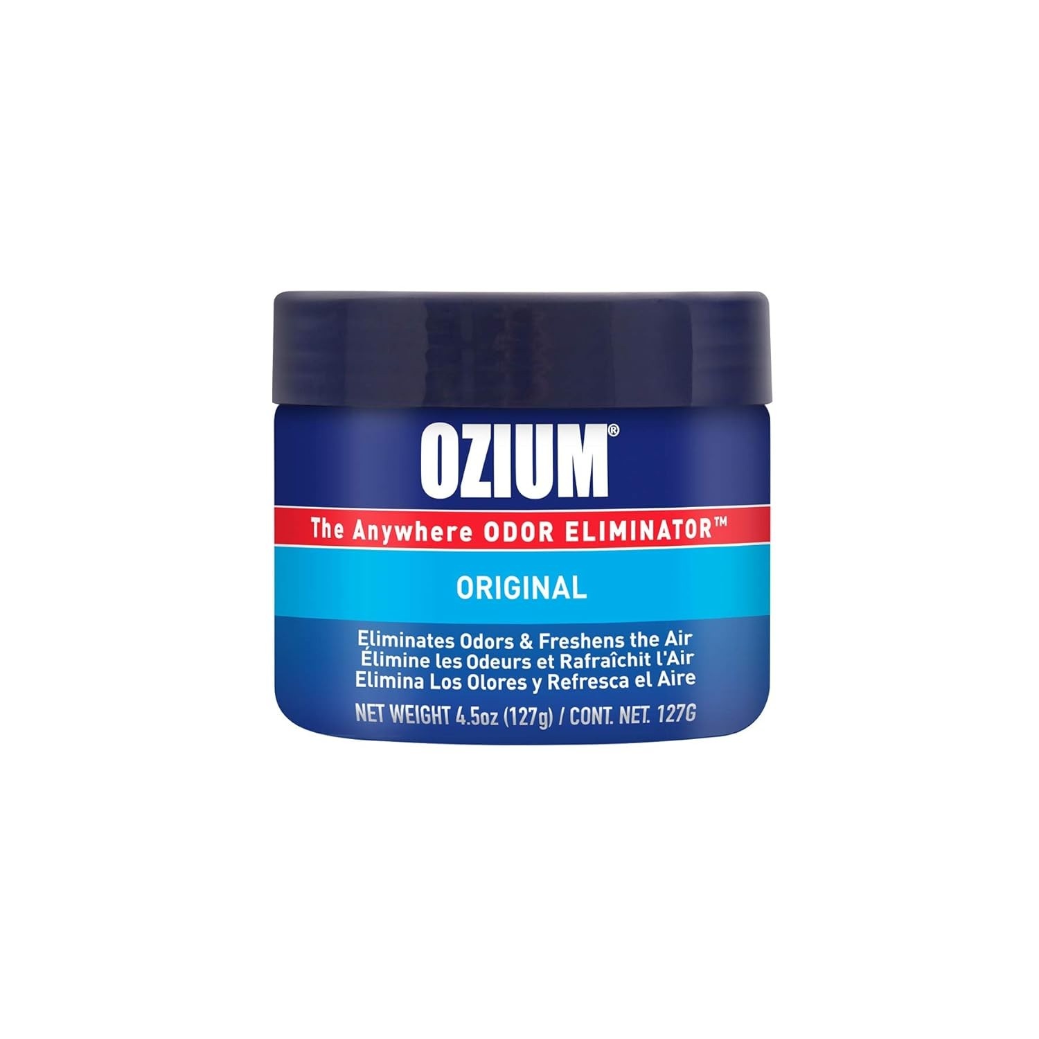 Ozium Gel Eliminador de Odores 127g: Frescor Duradouro para Casa, Carro e Escritório