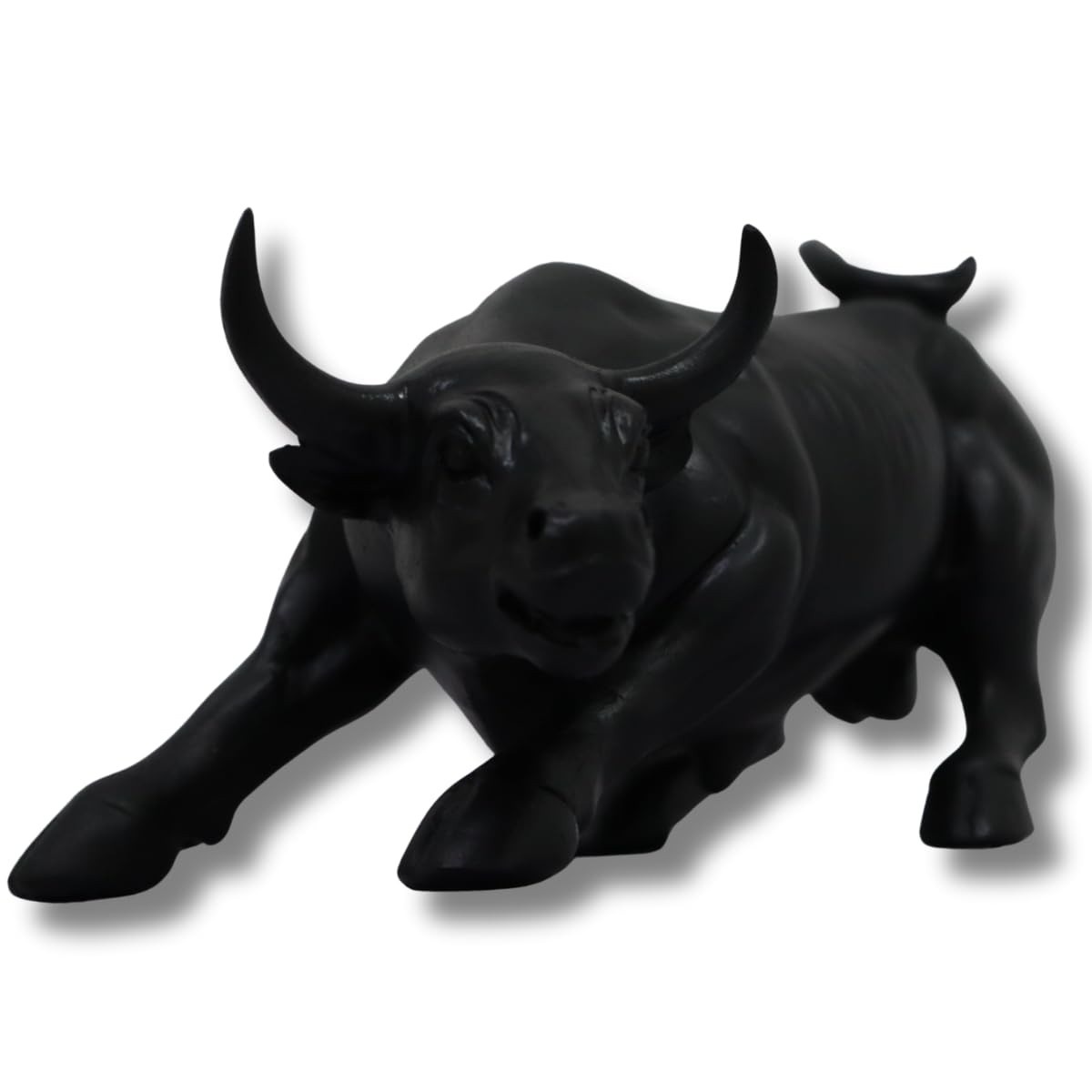 Estátua Touro da Bolsa de Valores - Simbolo de Força e Prosperidade em Resina