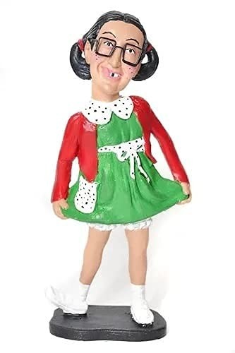 Chiquinha - Turma do Chaves - Estatueta Em Resina - Decore Sua Casa com Nostalgia