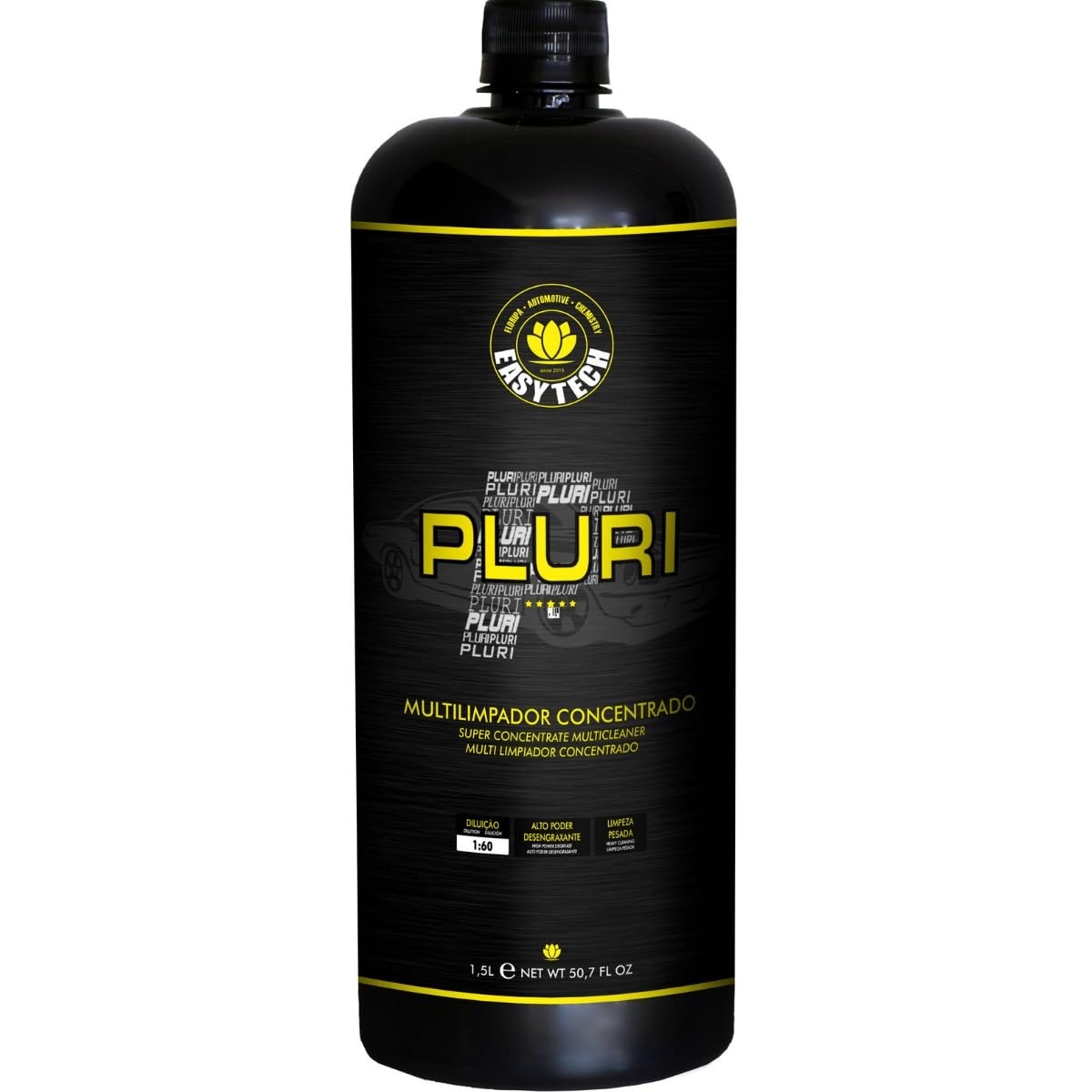Pluri 1,5L Easytech: O Desengraxante Multilimpador Automotivo Essencial