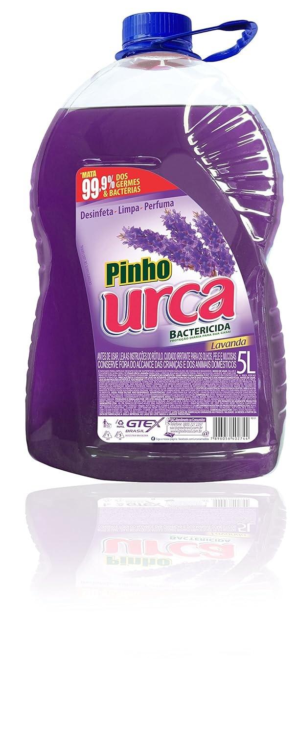 Urca Desinfetante Lavanda e Lilás 5L - Limpeza Profunda com Fragrância Refinada