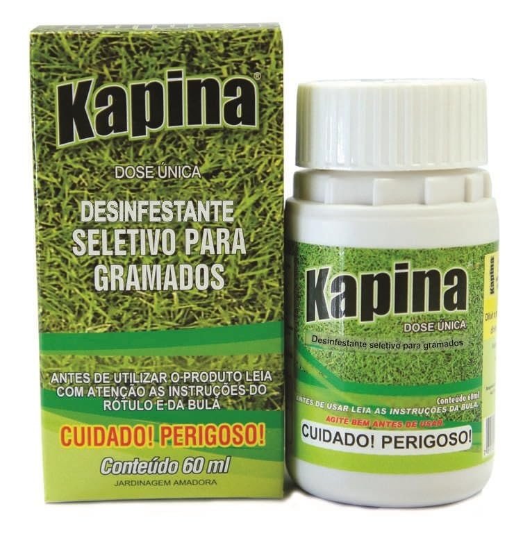 Kapina 60ml - Limpeza Profunda do Gramado sem Esforço