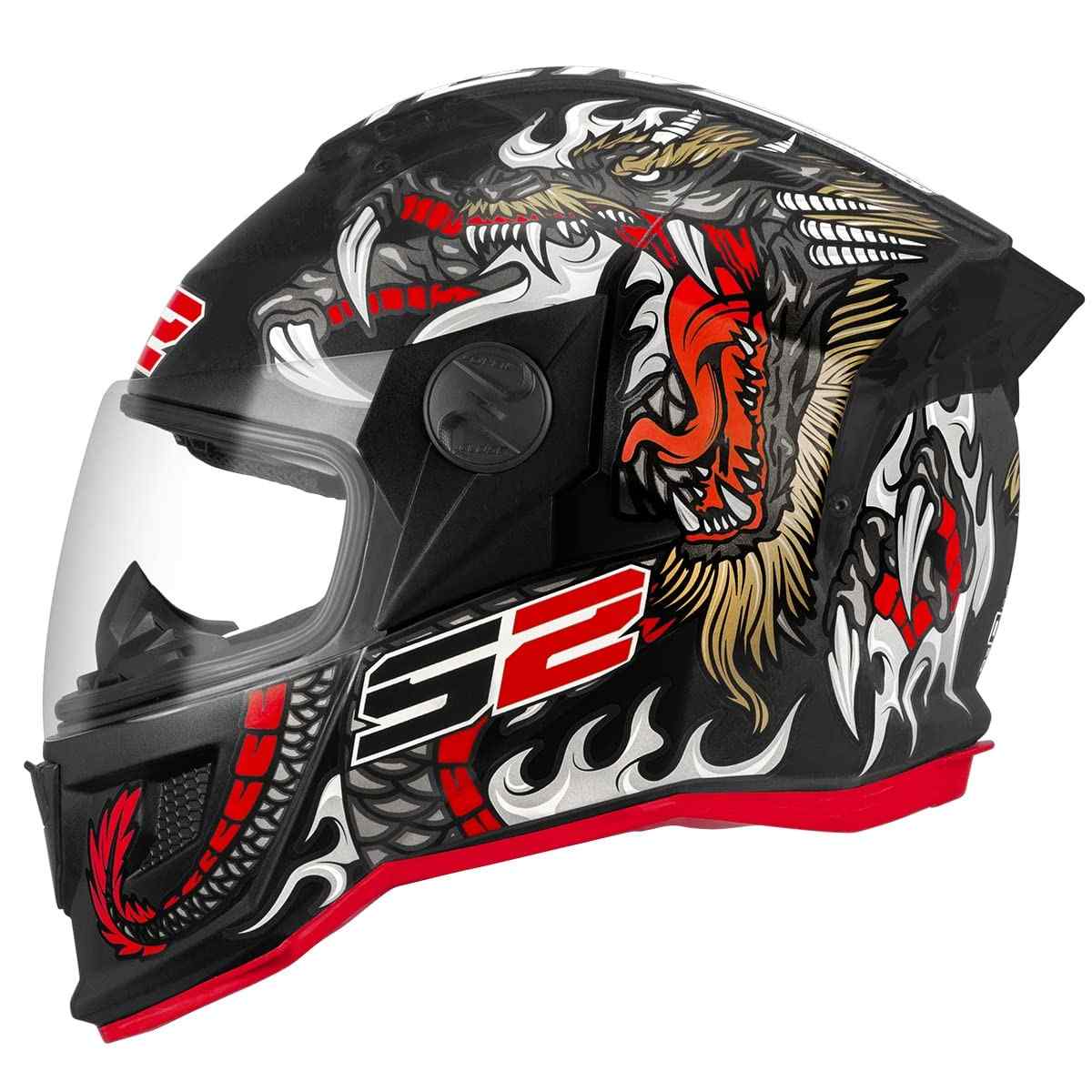 Capacete Fechado Pro Tork Stealth Dragon Preto - Segurança e Estilo para Sua Pilotagem