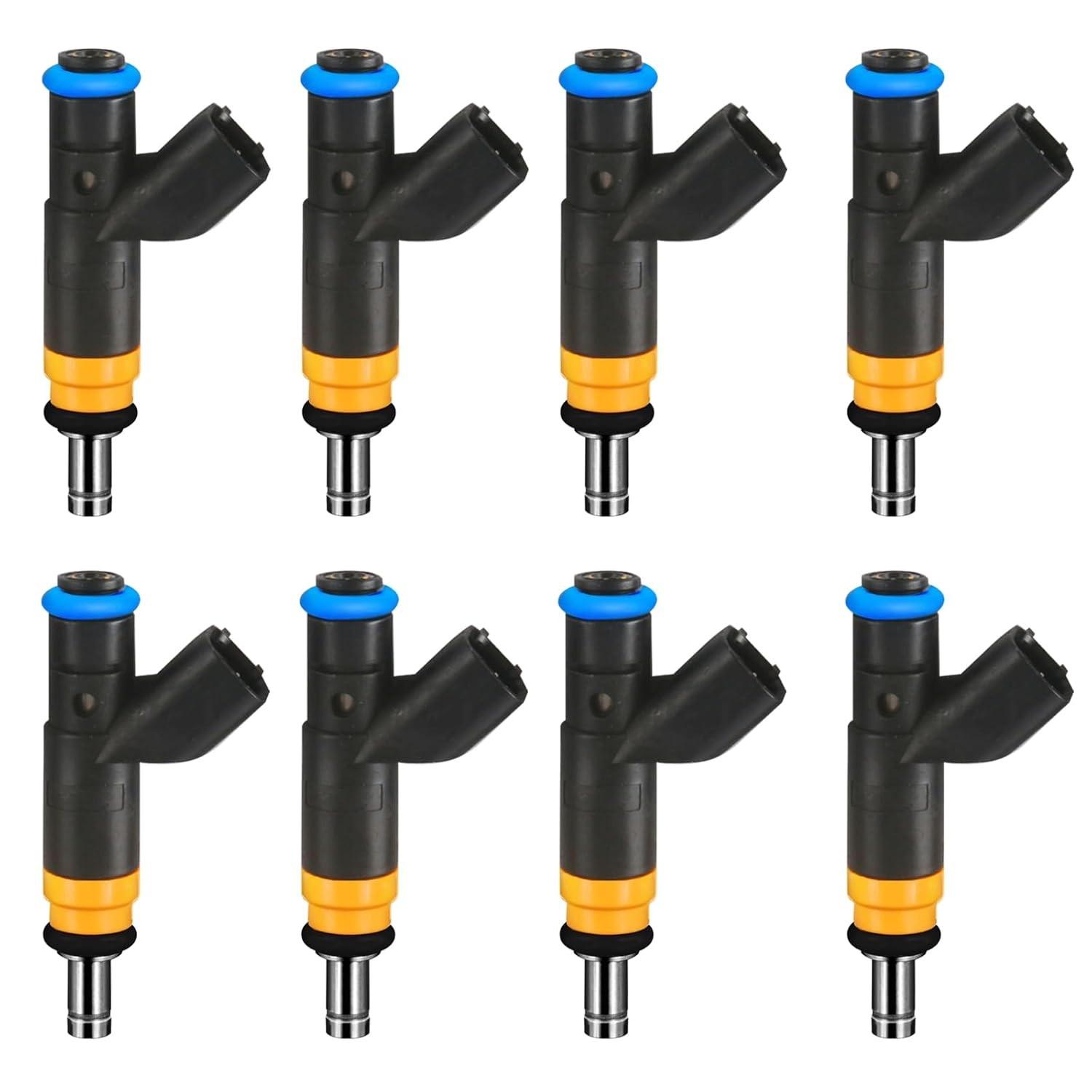 Injetores de Combustível 4 Furos para Dodge Challenger, Charger, Durango, Ram 1500/2500/3500 e Jeep Grand Cherokee 5.7L - Kit com 8 Unidades #FJ732