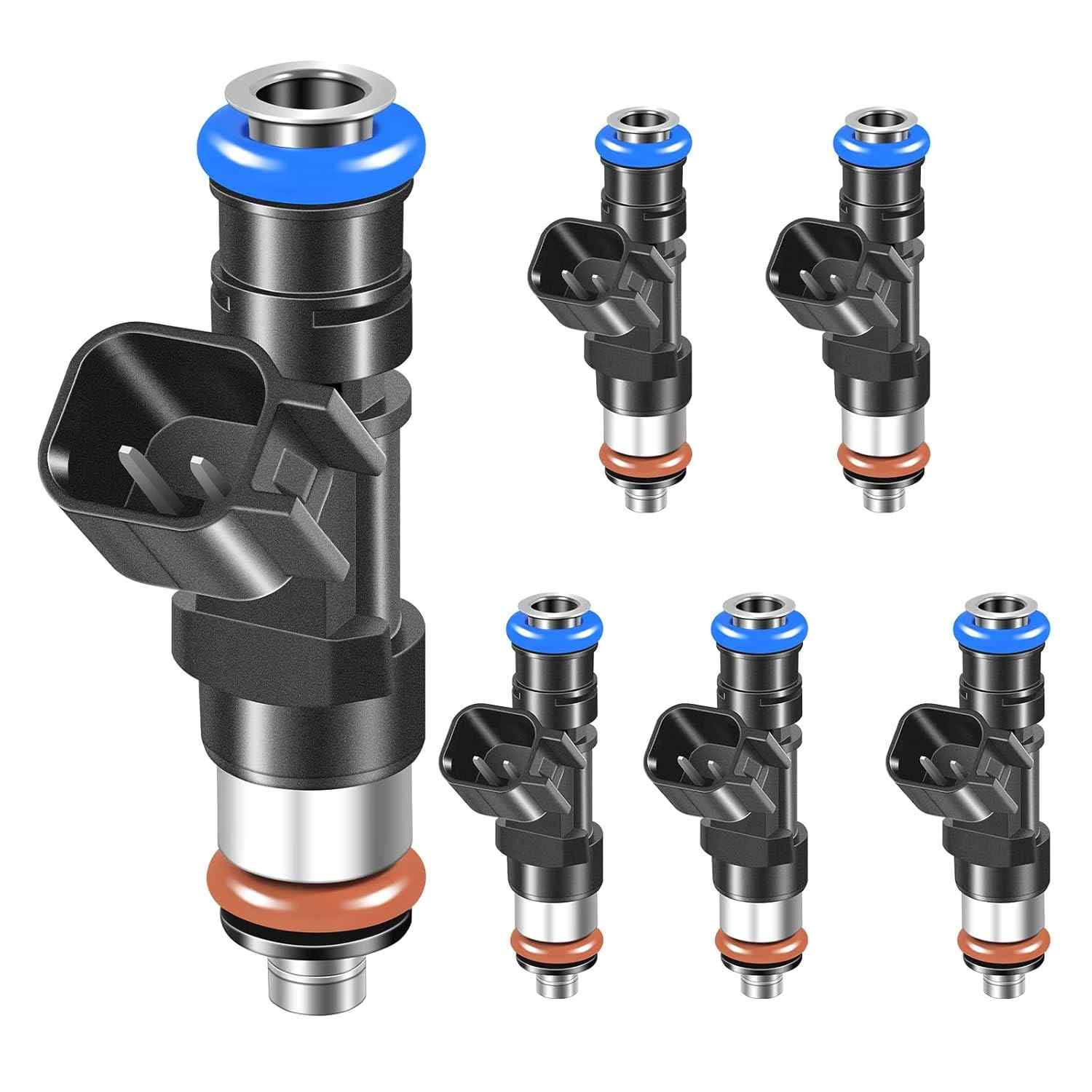 Kit 6 Injetores de Combustível 0280158055: Potência e Economia para Ford Ranger, Explorer, Mustang e Mais