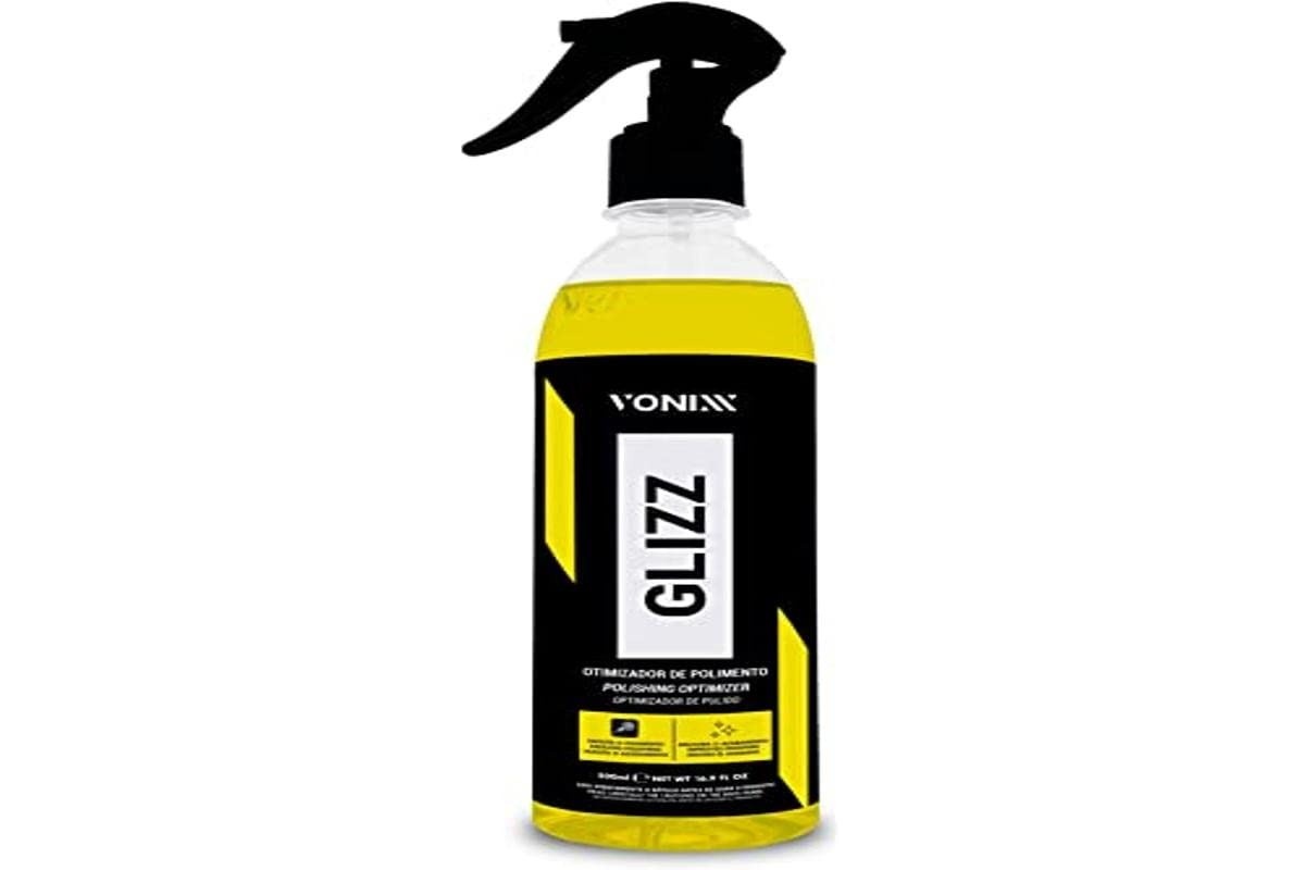 Glizz 500ml: Otimizador de Polidores para Acabamento Impecável e Proteção Máxima
