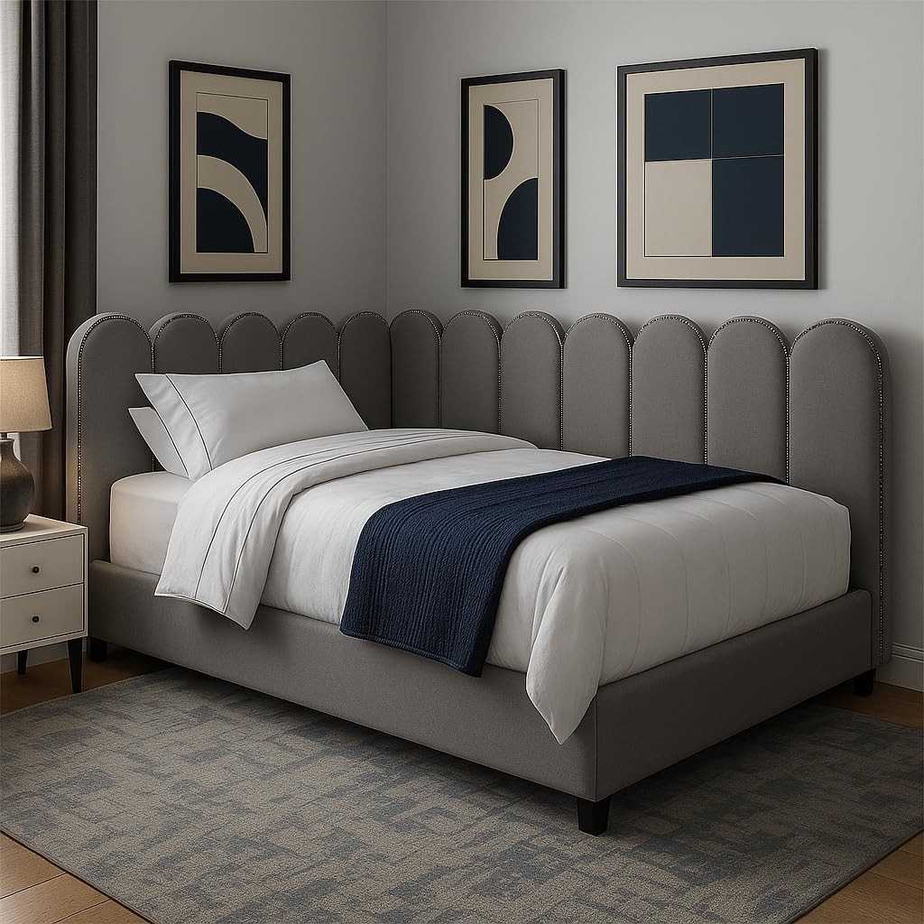 Cabeceira de Cama King 10 Módulos Nuvem 45x20 cm - Estilo Moderno e Confortável
