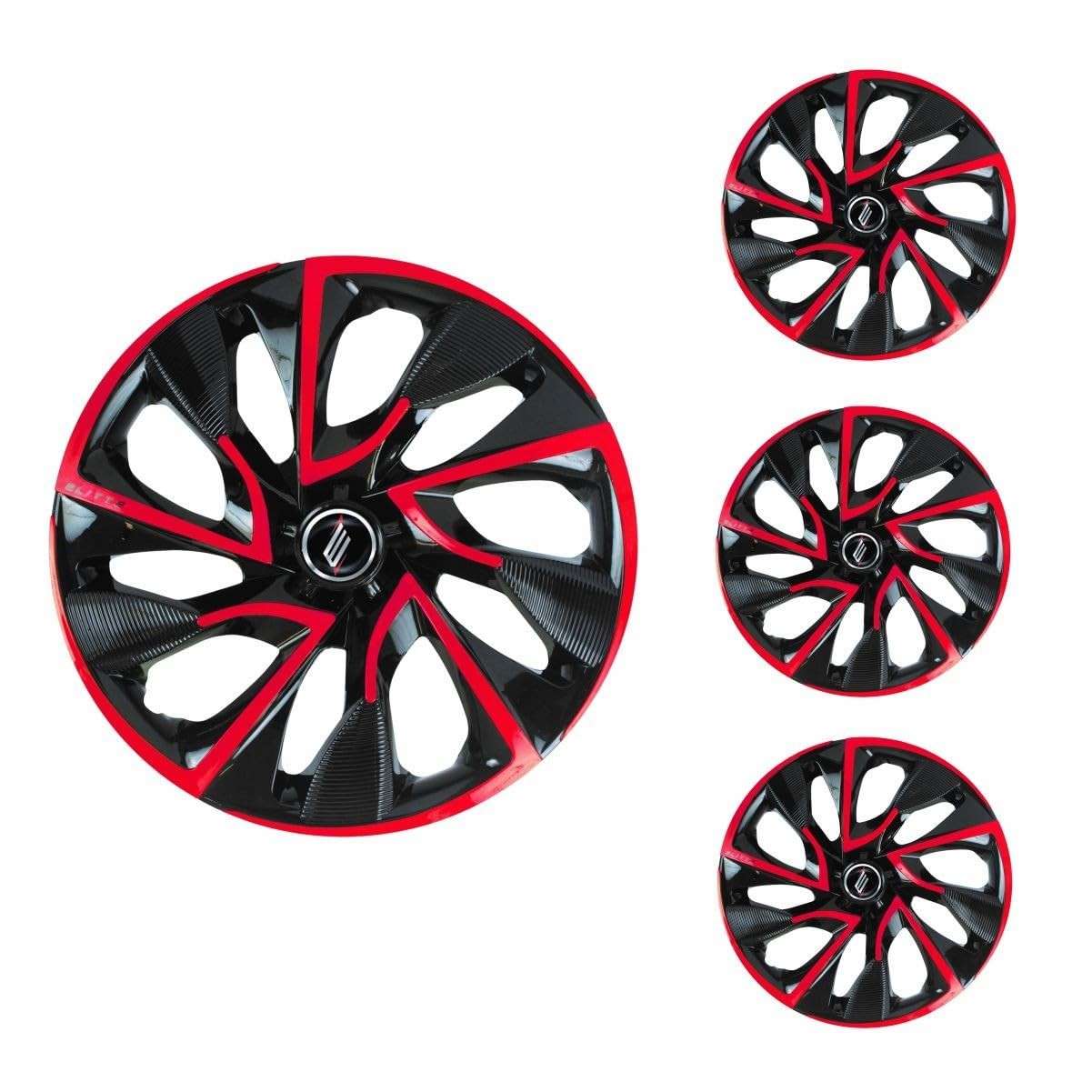 Jogo de Calotas Aro 14 DS4 Red Cup Universal - Estilo e Proteção para Seu Carro
