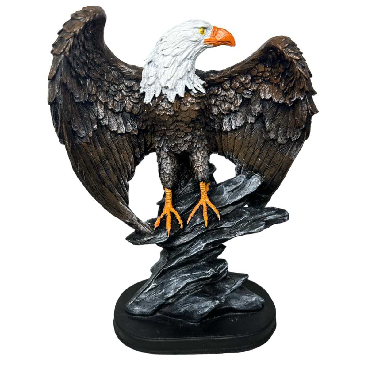 Águia Gavião Estatueta em Resina - Espanta Pombo e Decoração para Casa e Escritório