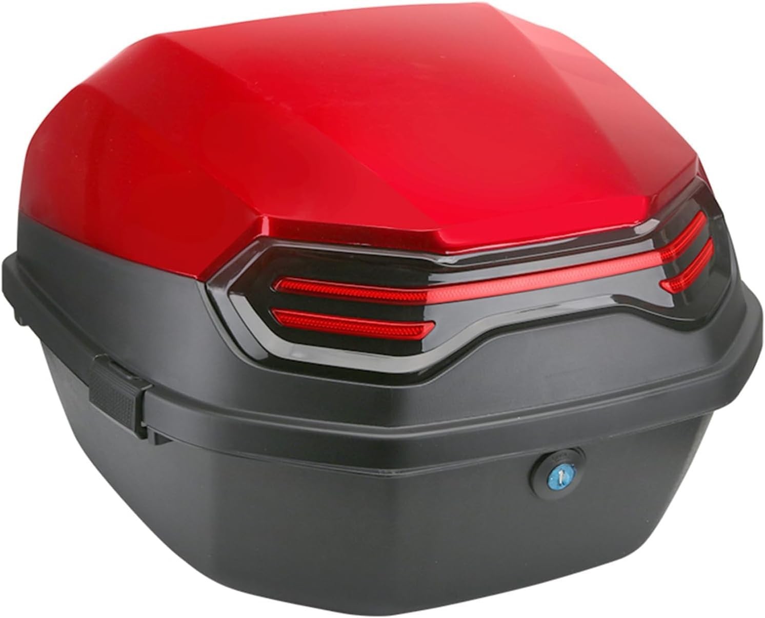 Baú Superior Universal para Moto - Extra Grande, Seguro e Resistente