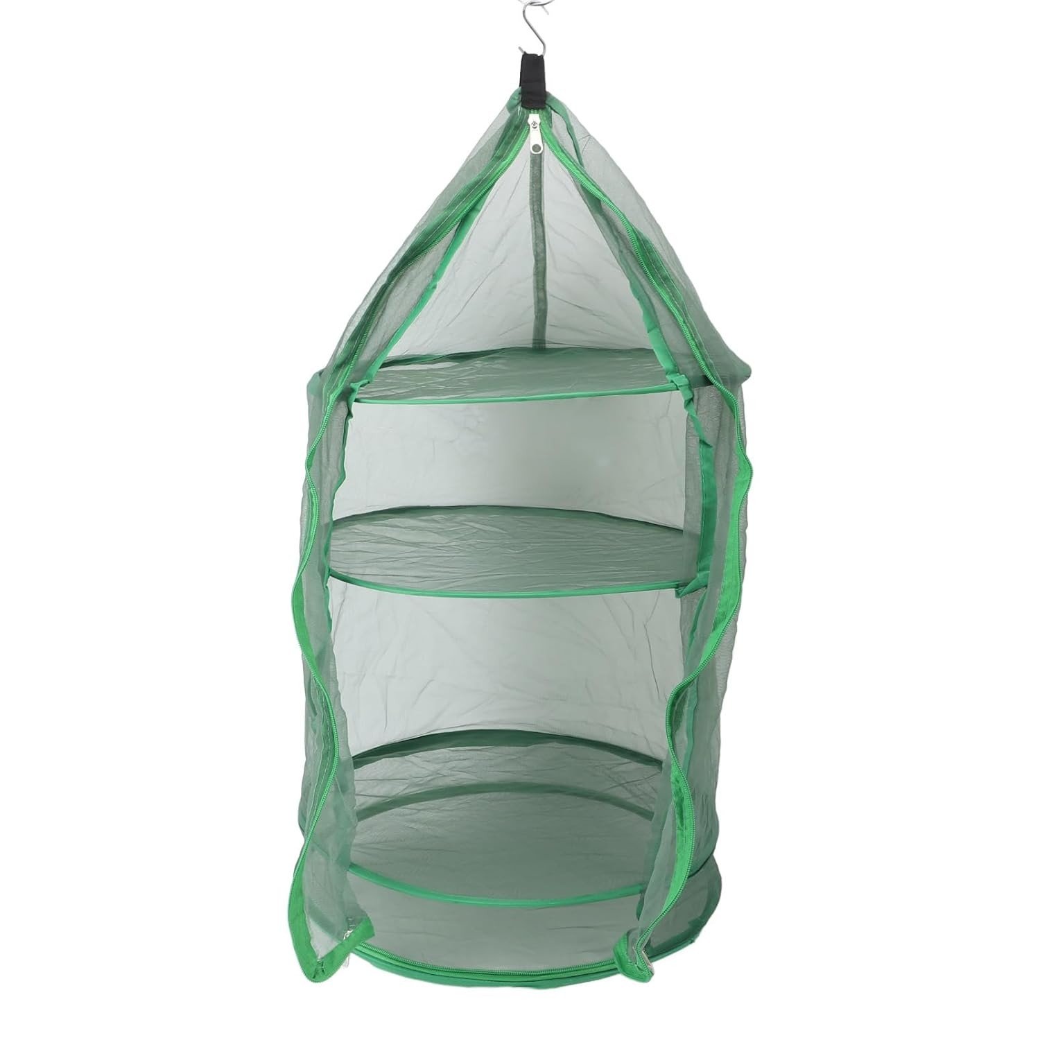 Pendurado Secagem Malha Verde Elástico Dobrável - Ideal para Peixes, Vegetais e Roupas