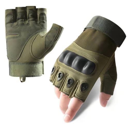 Luva Tática Militar Meio Dedo: Proteção e Performance para suas Aventuras