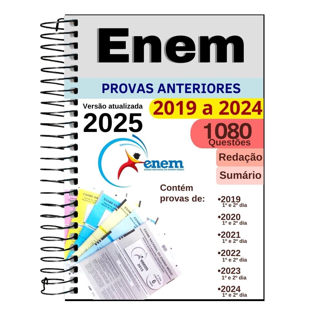 Apostila ENEM 2025: Domine as Provas Anteriores (2018-2023) com Gabaritos Oficiais