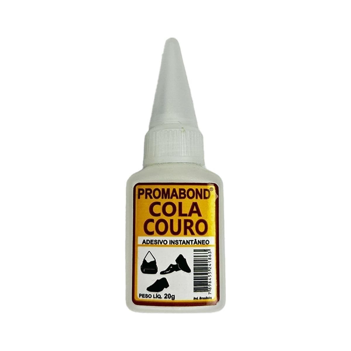 Cola para Tênis de Borracha e Couro: Proteção Anti-Entupimento 20g