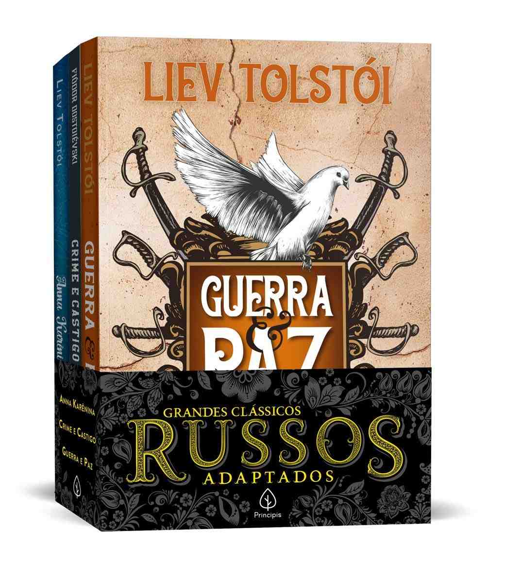 Kit 3 Clássicos Russos Adaptados: Mergulhe na Era de Ouro da Literatura