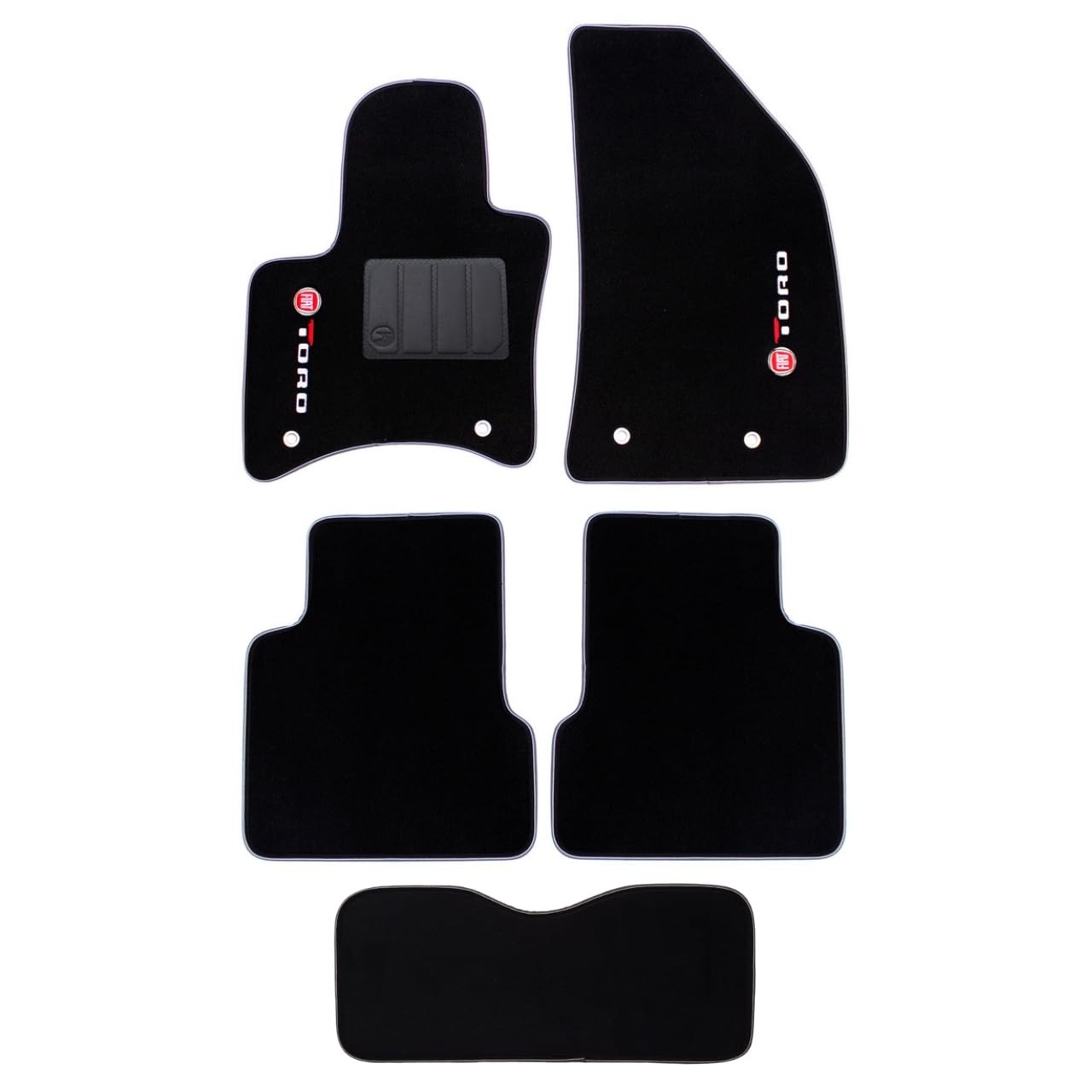 Tapete Toro Fiat Carpete 5mm 2016-2020 + Túnel Universal: Proteção e Estilo Premium
