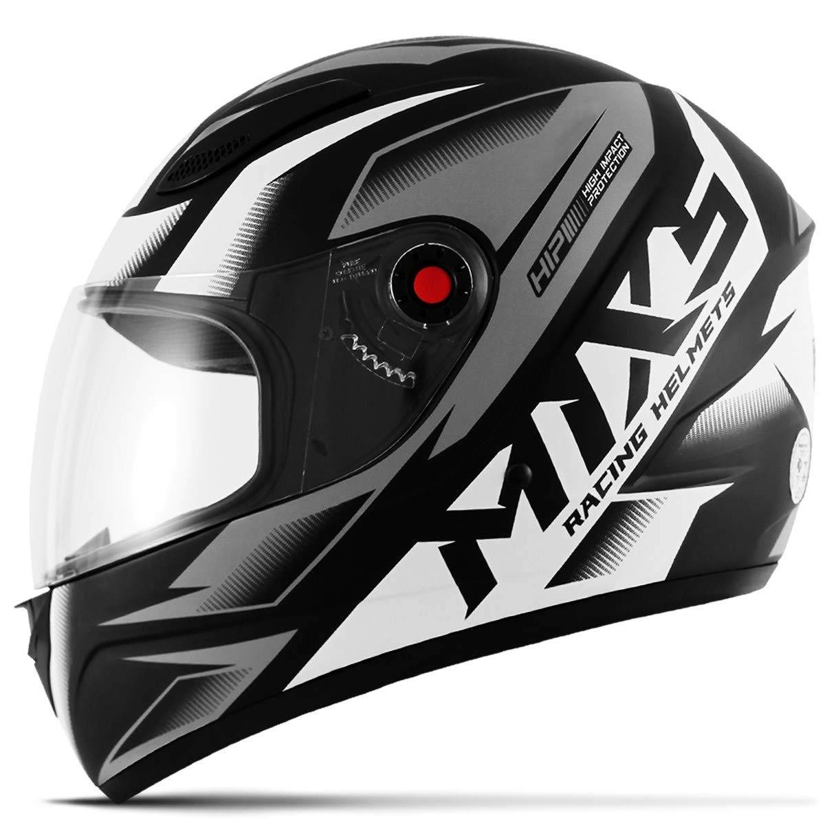 Capacete Moto Mixs Fokker Storm Fosco Grafite - Segurança e Estilo para Sua Pilotagem