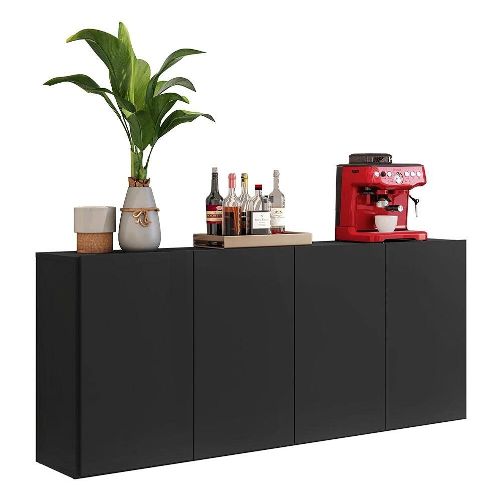 Aparador Buffet 4 Portas Veneza Multimóveis - Design Moderno e Funcionalidade