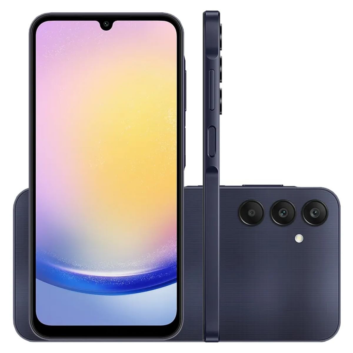 Smartphone Samsung Galaxy A25 5G 256GB Azul Escuro: Câmera 50MP, Tela 120Hz e Bateria Duradoura