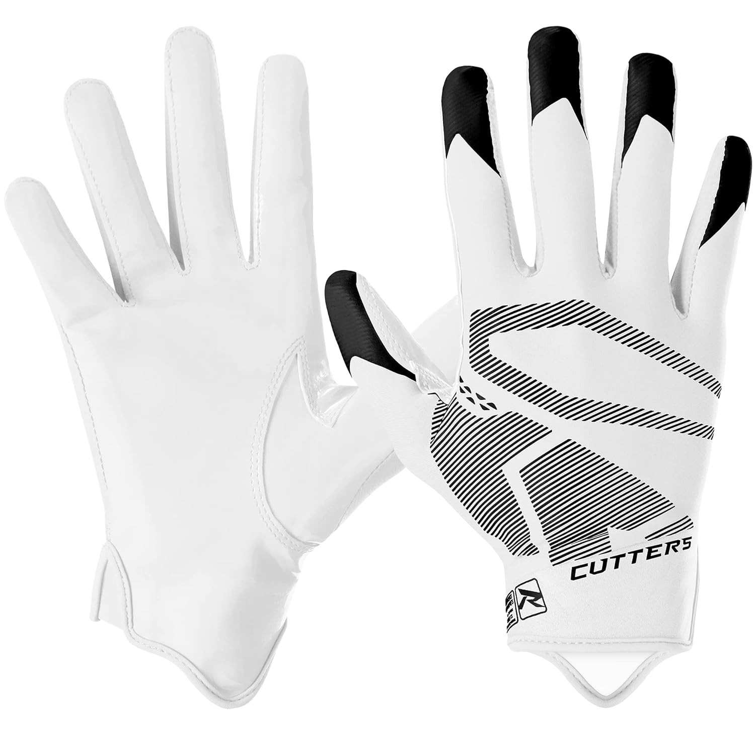 Luvas de Futebol Americano Cutters Rev Pro 4.0 Ultra Grip: Aderência Imbatível para Jovens e Adultos