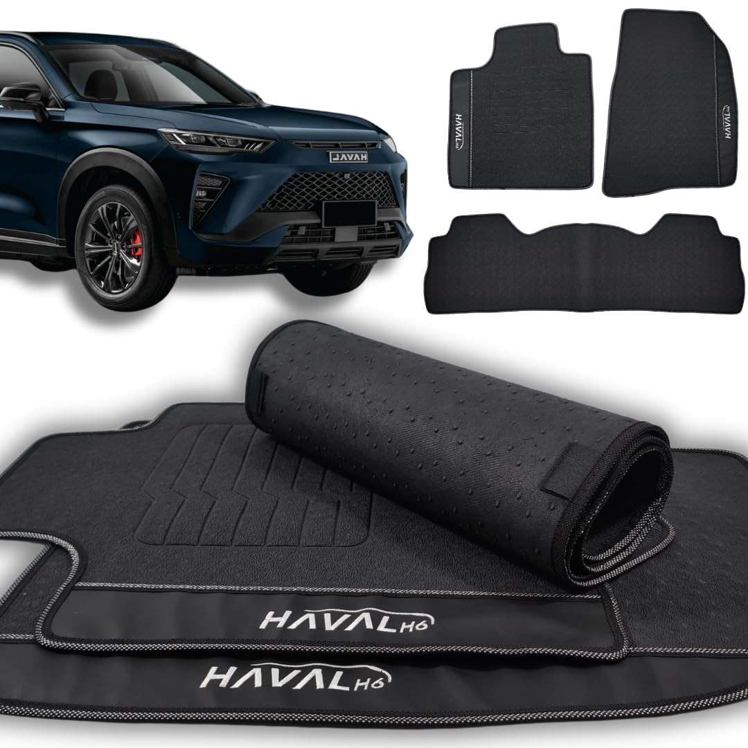 Tapete Automotivo Emborrachado Premium para Haval H6 2023-2025 | Proteção e Estilo