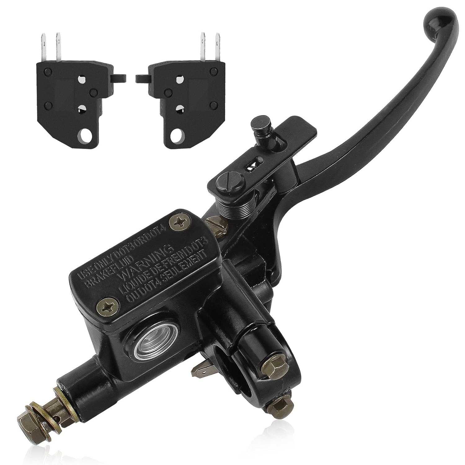 Alavanca Cilindro Mestre Freio Hidráulico Guidão 22mm ATV Quad Moped Pit Bike 50-250cc GY6