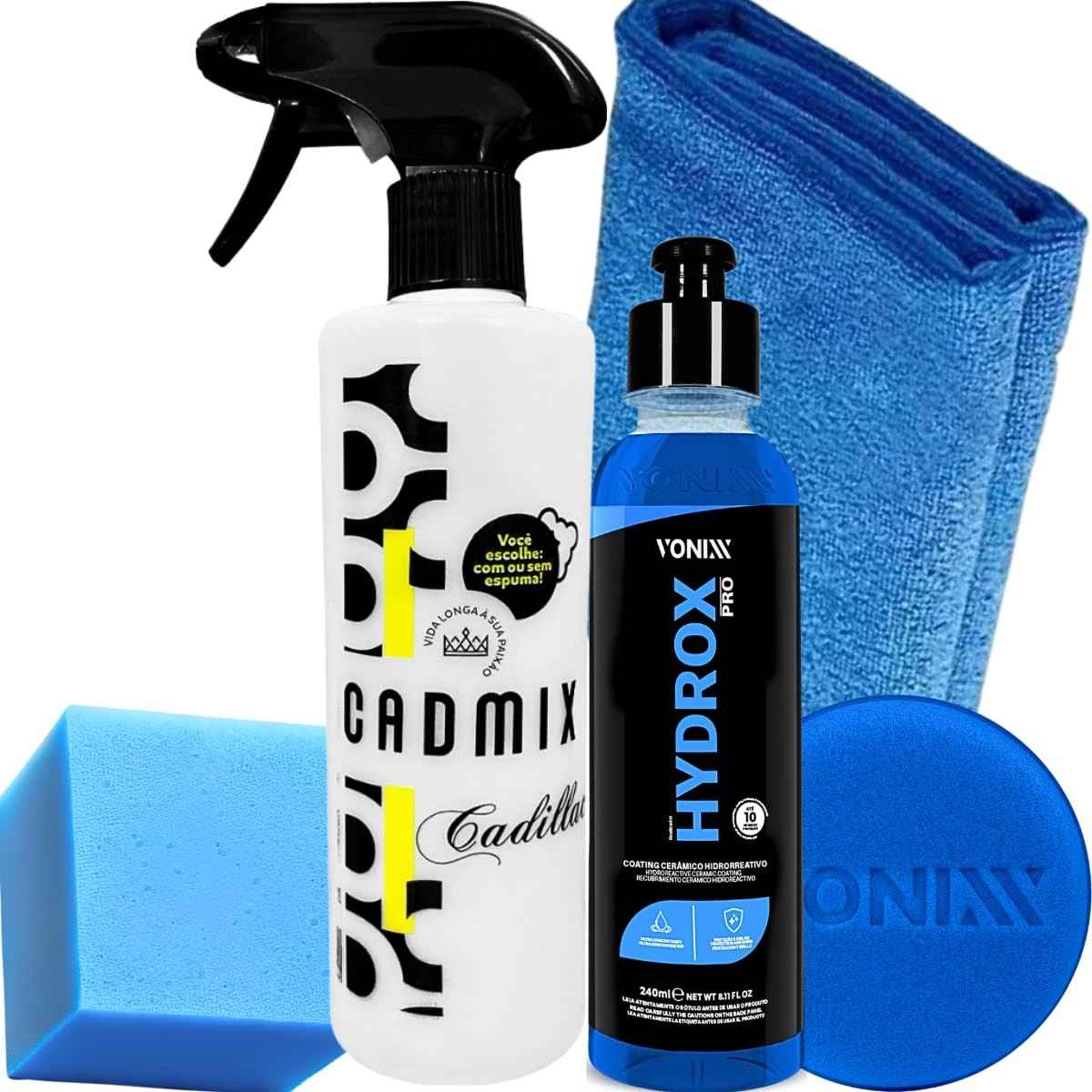 Hydroxx Pro Vonixx: Selante Cerâmico Super Hidrorrepelente 240ml | Brilho e Proteção Duradoura