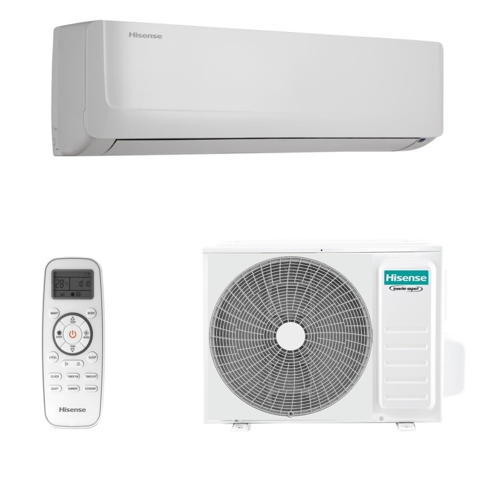 Ar Condicionado Split Hisense Hi Wall Inverter 12.000 BTU/h – Silencioso, Econômico e Eficiente