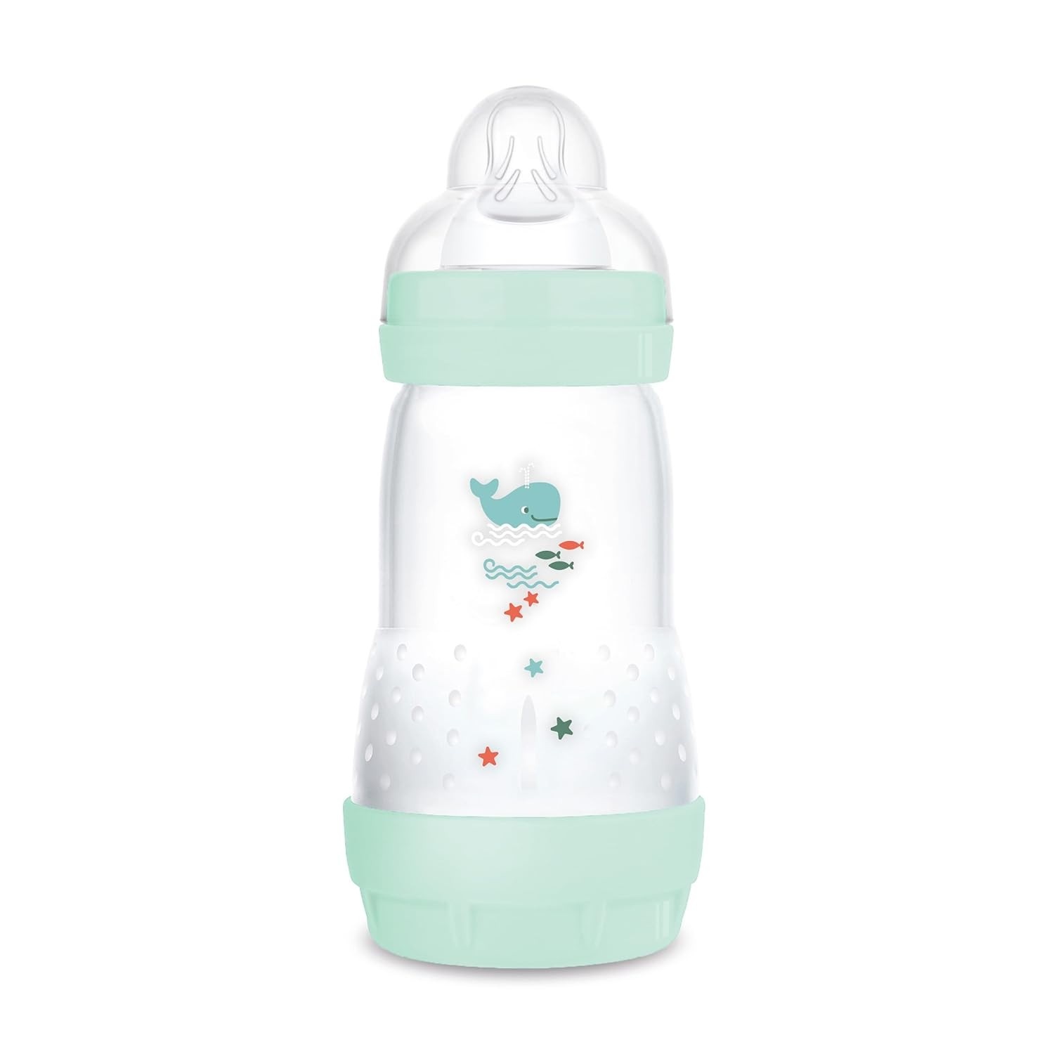 MAM Garrafa Anticólica Easy Start 260ml - Tetina Macia e Válvula Inferior para Bebês 0+