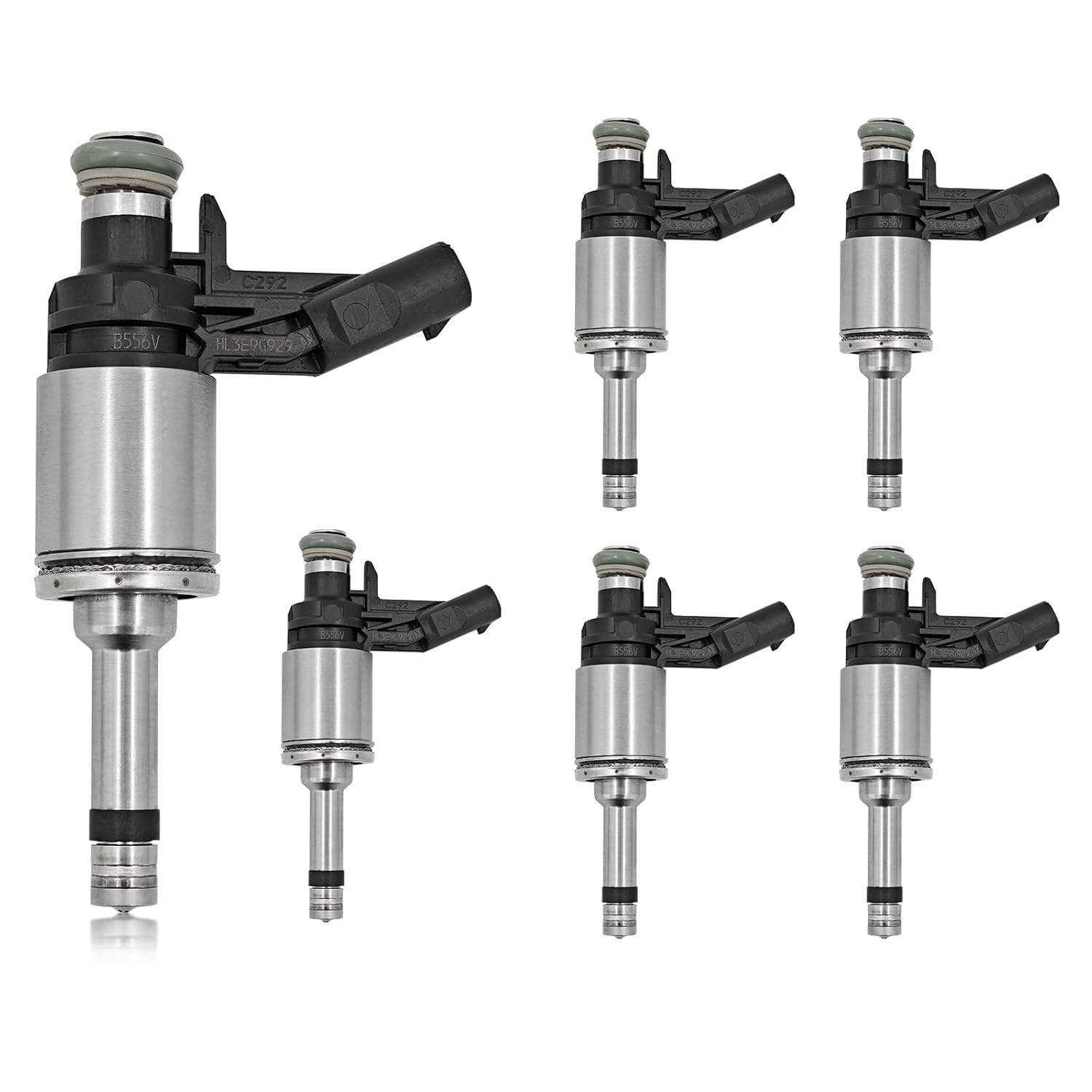 Kit 6 Injetores de Combustível HL3E9G929AA para Ford F-150, Explorer, Transit e GT | Desempenho e Economia Restaurados