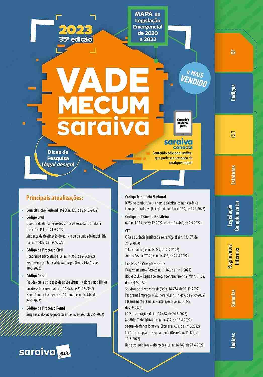 Vade Mecum Saraiva Tradicional 35ª Edição 2023: O Guia Jurídico Essencial