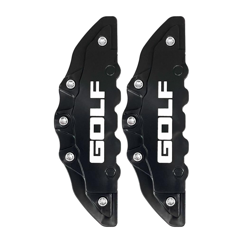 Kit 2 Capas Pinça de Freio Esportivas para Golf - Design Premium PRETO