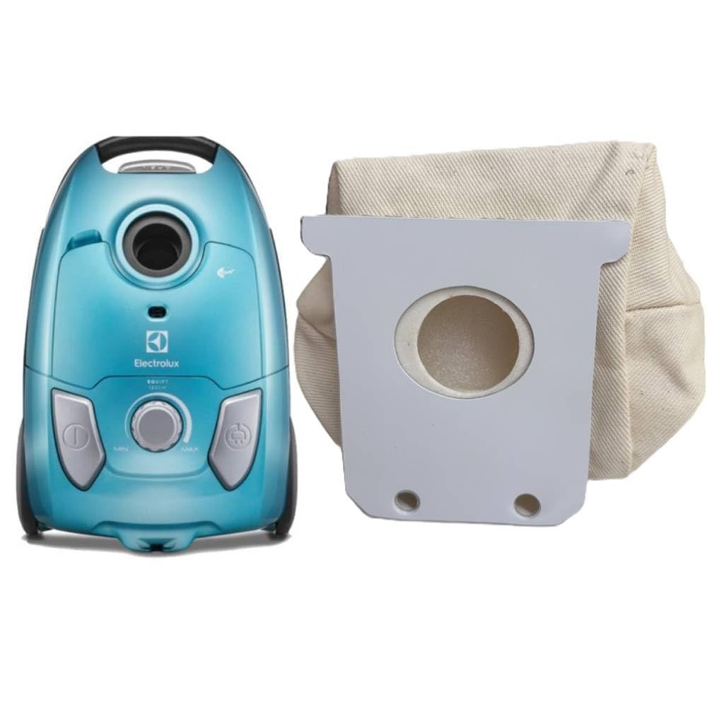 Saco Reutilizável para Aspirador Electrolux Equipt EQP20 – 100% Algodão, Lavável e Sustentável